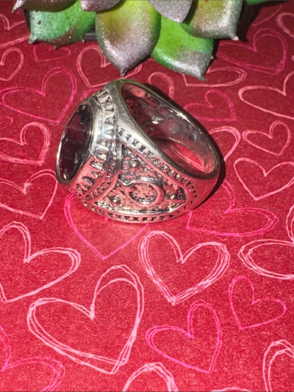 Silver Grey Ring